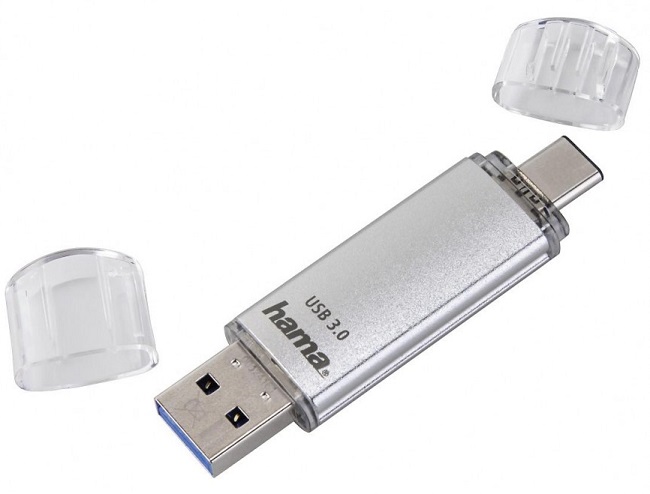 Memorie flash Hama - 124163, Laeta, 64GB, USB-A/C