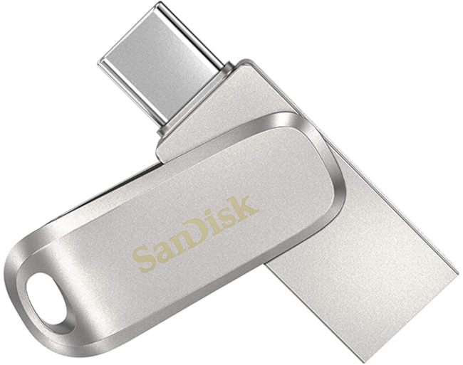 Memorie flash SanDisk - Dual Drive Luxe, 128GB, USB 3.1