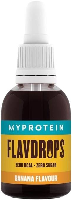 Flavdrops, banană, 50 ml, Myprotein