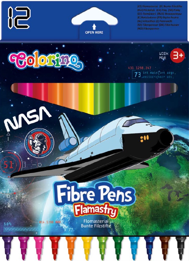 Colorino - Nasa, 12 culori