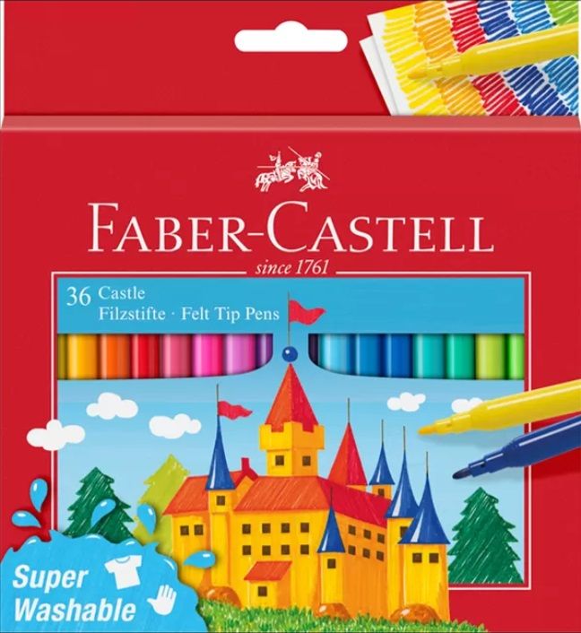 Faber-Castell Castle Markeri - 36 culori