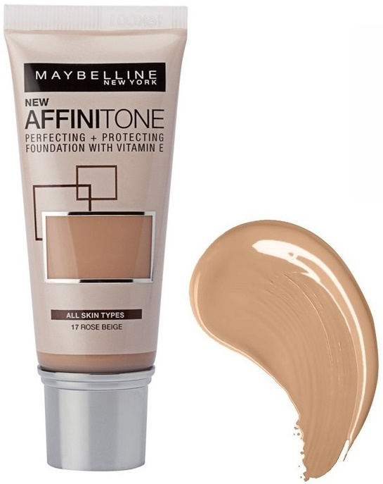 Maybelline fond de ten  Affinitone, 17 Rose Beige, 30 ml