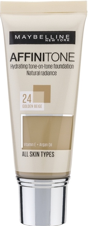 Maybelline fond de ten  Affinitone, 24 Golden Beige, 30 ml