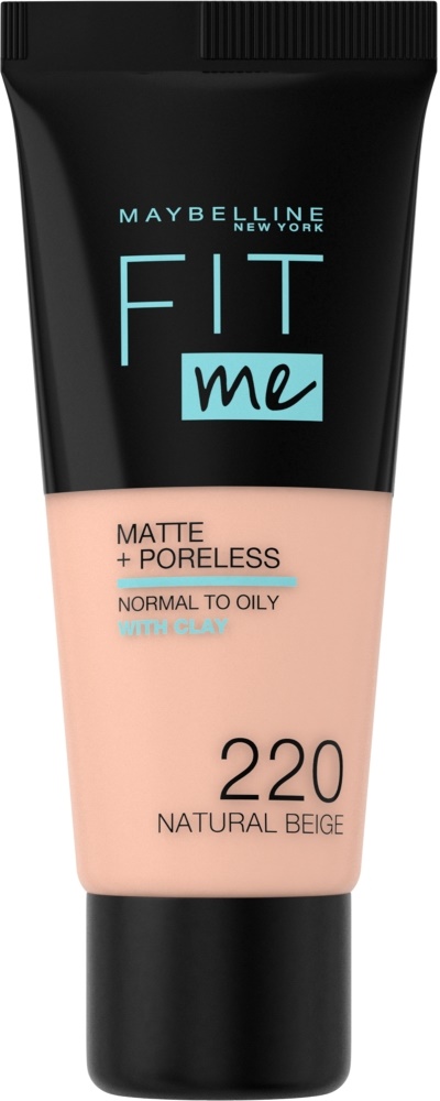 Maybelline fond de ten Fit Me Matte, 220 Natural Beige, 30 ml