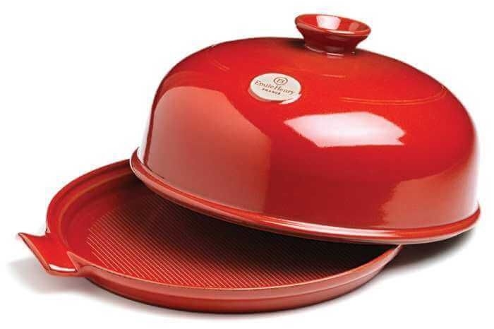 Formă de pâine Emile Henry - Baker Cloche, 34 cm, roșie