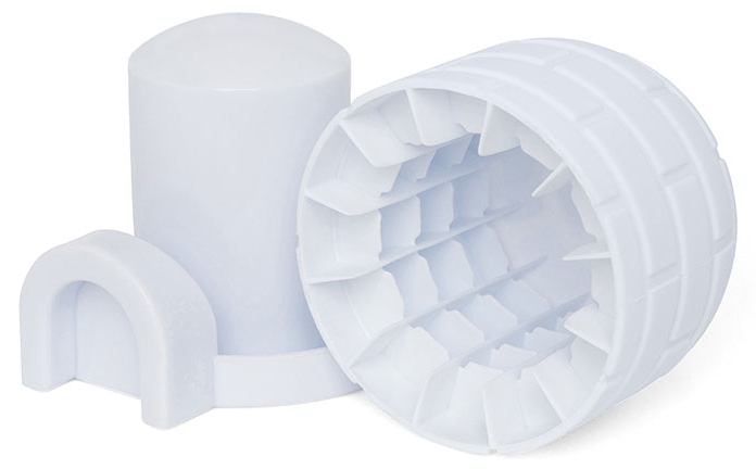 Formă pentru mini LED Kikkerland - iglu, 2 bucăți
