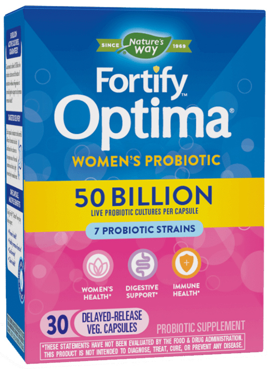 Fortify Optima Women's Probiotic 50 Billion, 30 capsule, Nature's Way