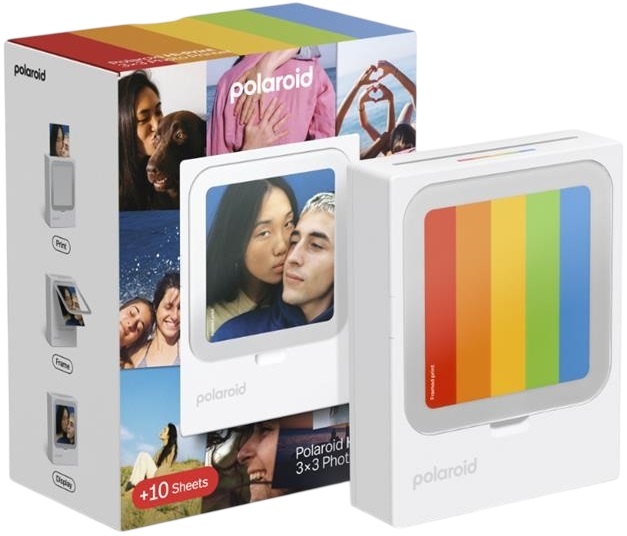 Imprimantă foto Polaroid - Hi Print 3x3 + 10 bucăți hârtie foto