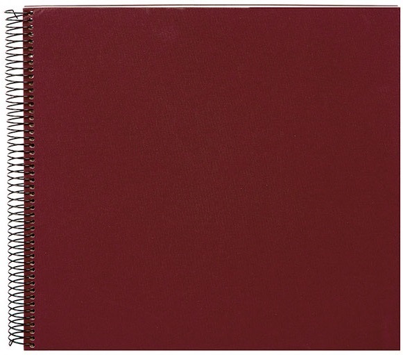 Album foto cu spirală Goldbuch Bella Vista - culoare visiniu, 35 x 30 cm