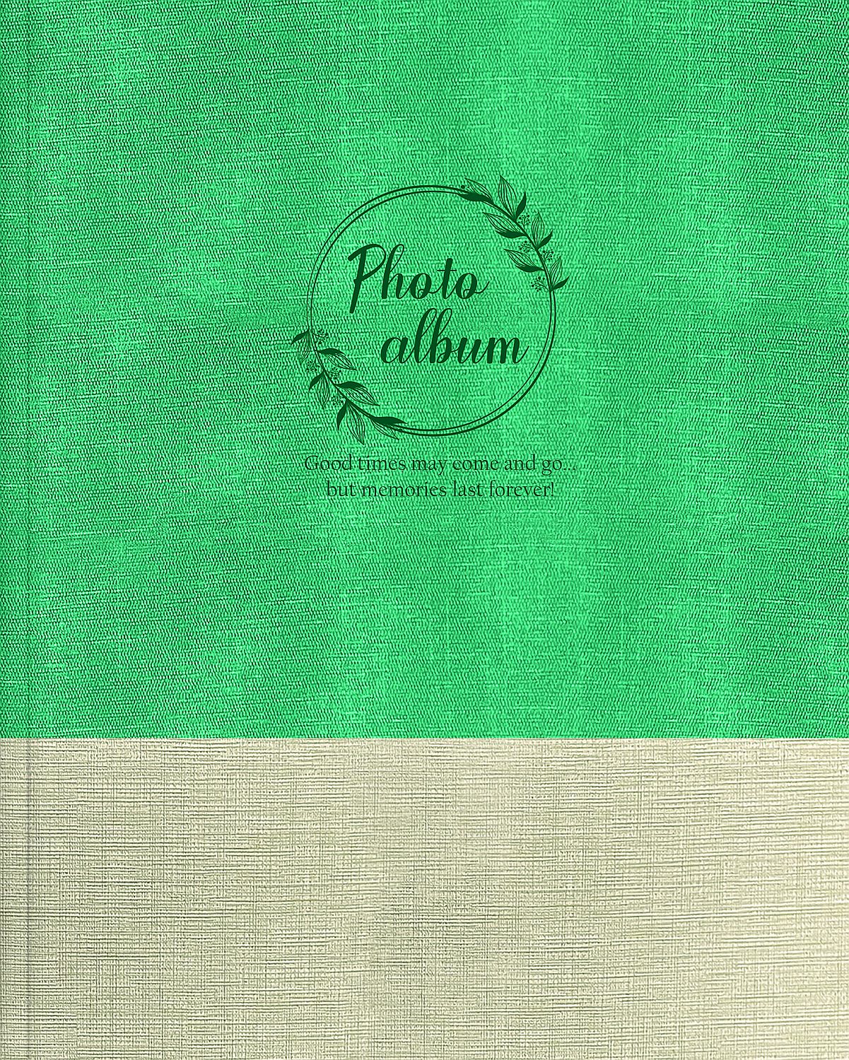 Album foto cu spirală Lastva Adore - B4, 200 fotografii, verde