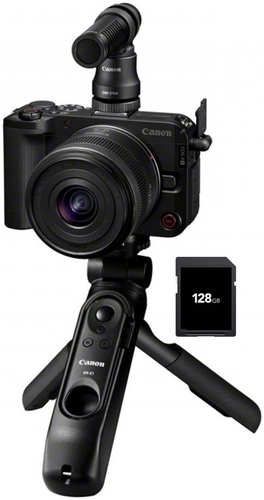 Aparat foto Canon - EOS R50 V, RF-S 14-30mm, f/4-6.3 IS STM PZ, Content Creator