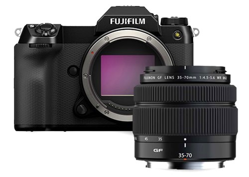 Aparat foto Fujifilm GFX100S II, Fujinon GF 35-70mm f/4.5-5.6 WR