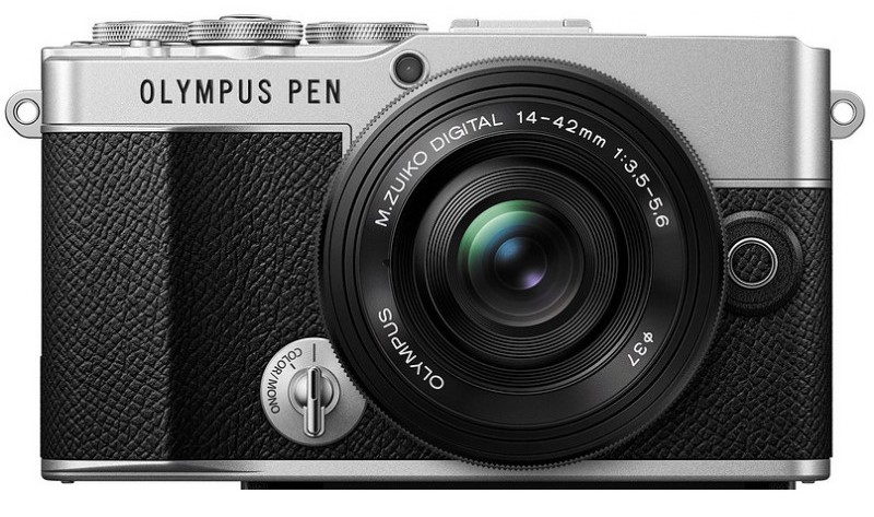 Olympus - PEN E-P7, argintiu, ZD Micro 14-42mm f/3.5-5.6 EZ ED MSC