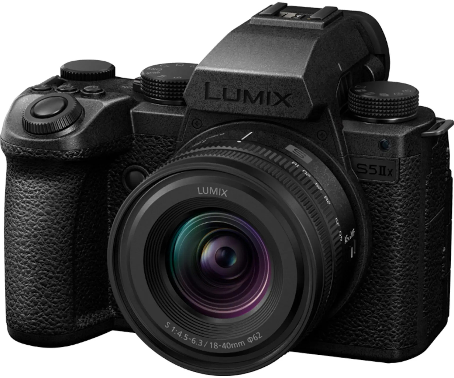 Cameră foto Panasonic - Lumix S5IIX DC-S5M2XN + Obectiv Lumix S 18-40mm f/4.5-6.3
