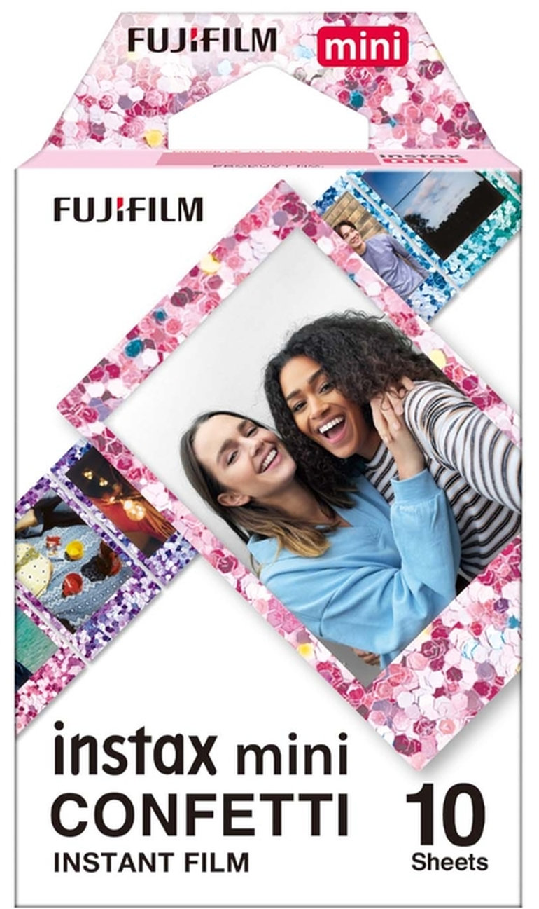 Hârtie foto Fujifilm - Confetti, Instax mini, 10 buc
