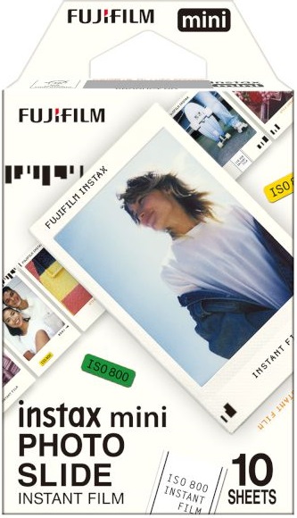 Hârtie foto Fujifilm – Photo Slide, Instax mini, 10 bucăți