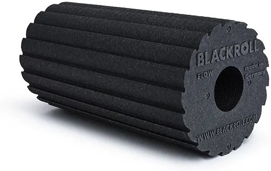 Foam roller Blackroll - Flow, 30 x 15 cm, negru