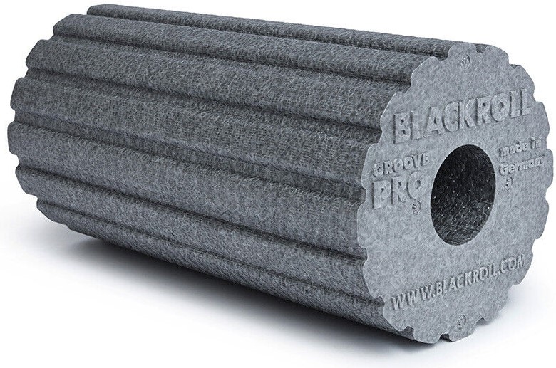 Foam roller Blackroll - Groove Pro, 30 x 15 cm, gri