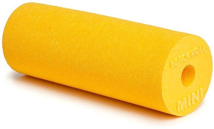 Foam roller Blackroll - Mini, 15 x 6 cm, galben