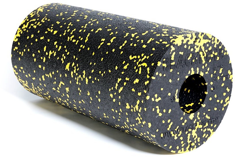 Foam roller Blackroll - Standard, 30 x 15 cm, negru/galben