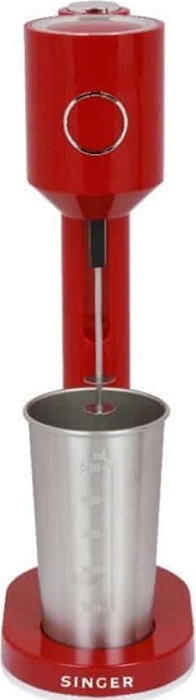Mixer de frappe Singer - DM-1220SCR, roșu