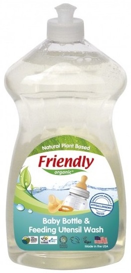 Detergent spalare manuala pentru biberoane si vase Friendly Organic - 739 ml