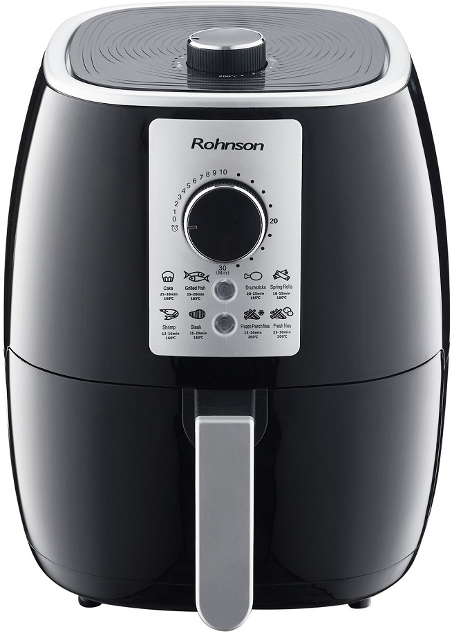 Aparat de gătit sănătos Rohnson - R-2827, 1500W, negru