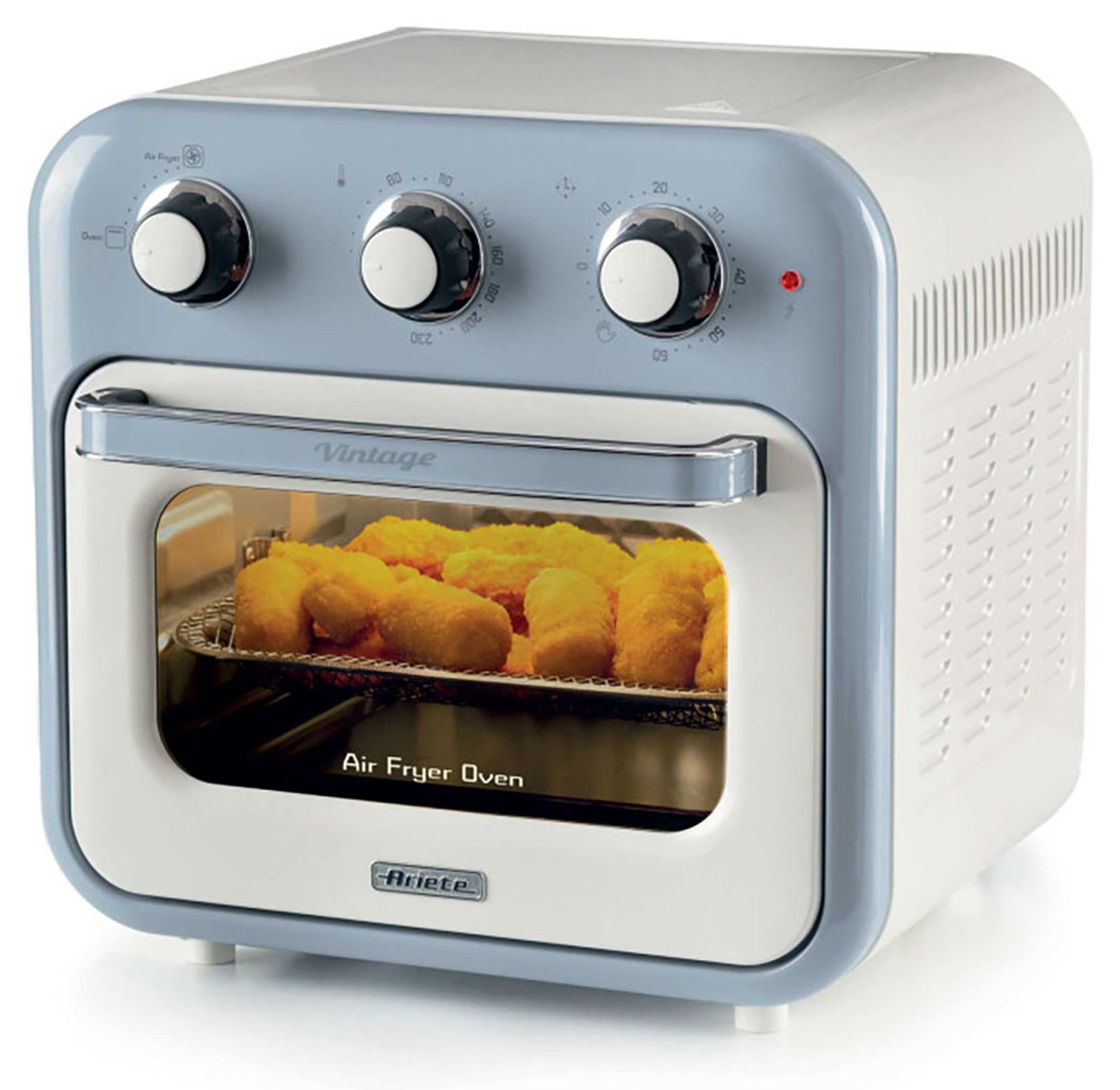 Friteuză cu aer cald Ariete - Vintage 4632, 1400W, 16 l, albastru