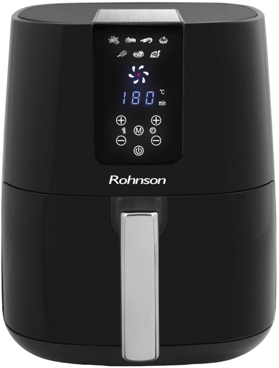 Friteuza cu aer cald Rohnson - R-2851, 1300W, 4 l, negru