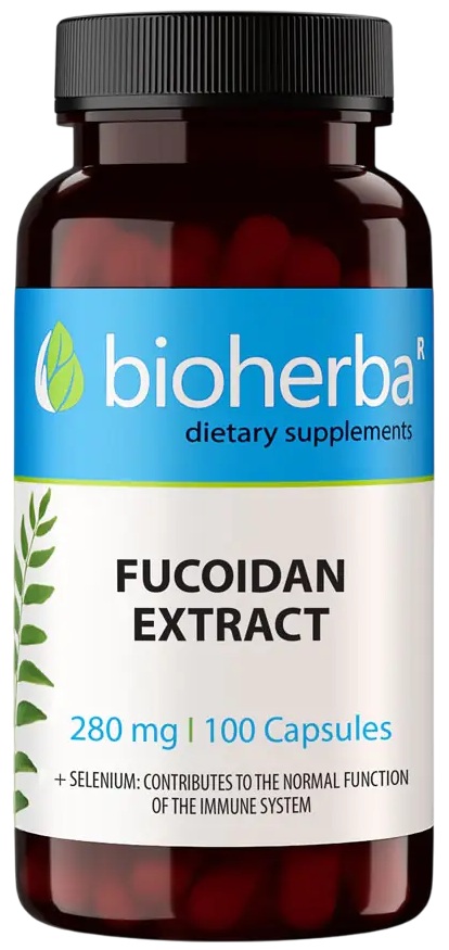 Fucoidan Extract, 280 mg, 100 capsule, Bioherba