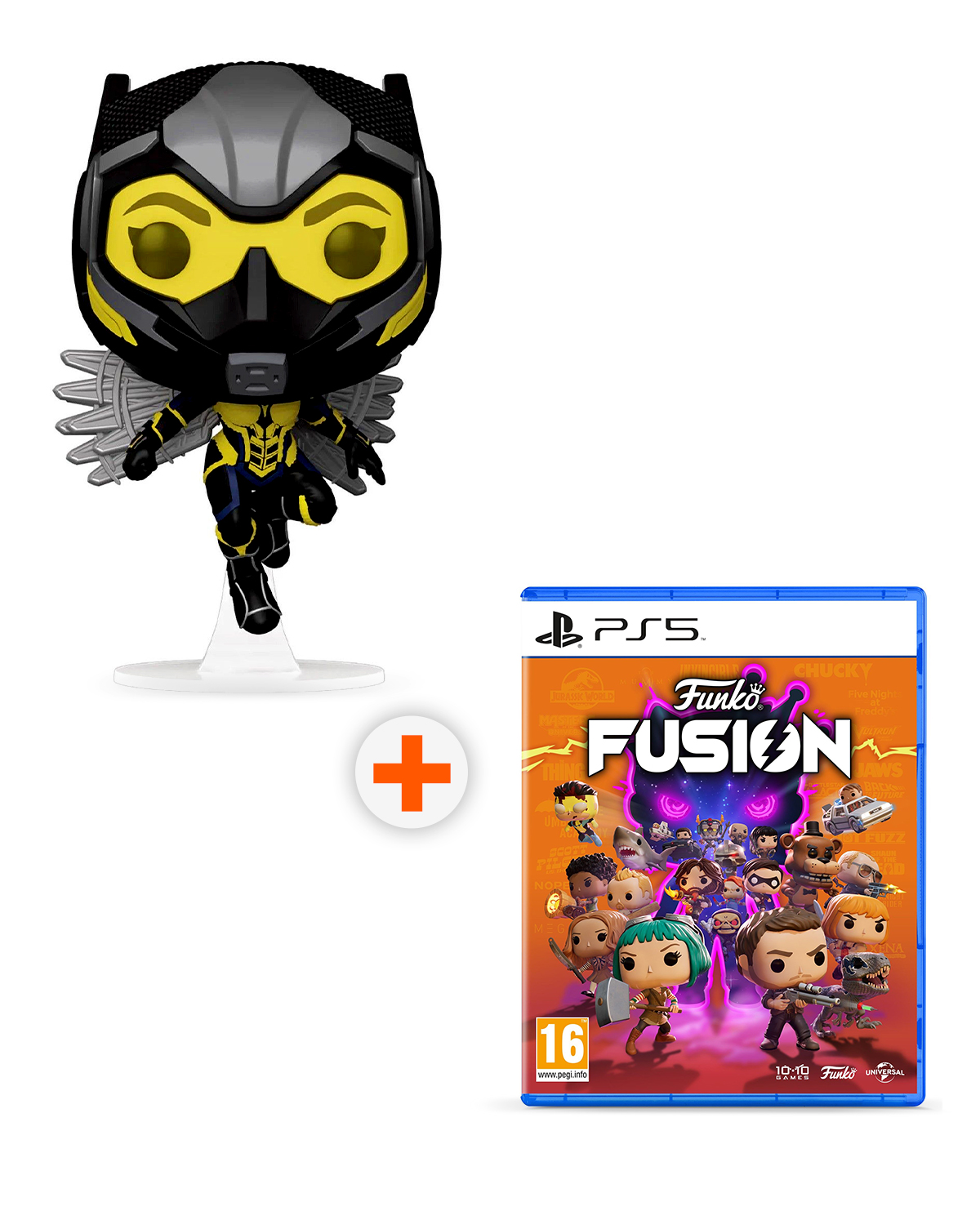 Funko Fusion (PS5) + Figură Funko POP! Marvel: Ant-Man and the Wasp: Quantumania - Wasp #1138