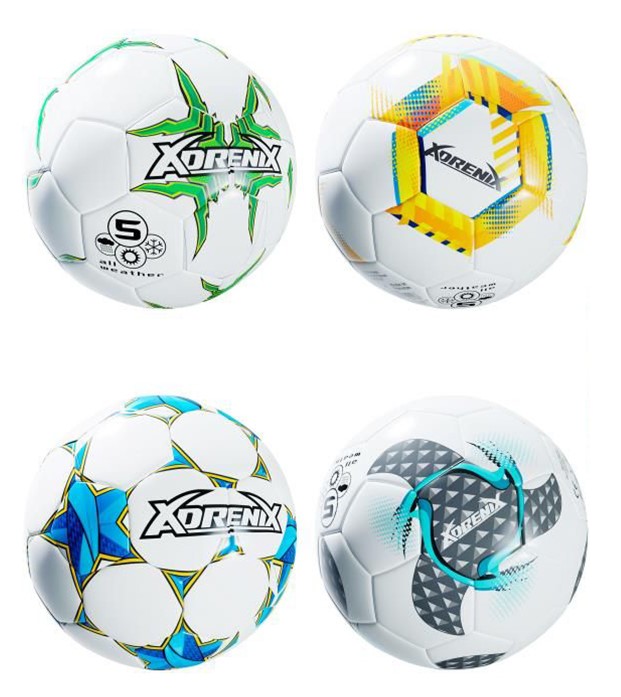 Minge de fotbal Toi Toys - Adrenix, mărimea 5, sortiment