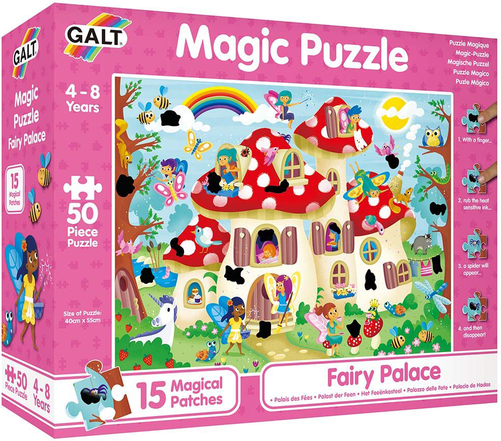 Puzzle magic Galt, 50 piese, Palatul zanelor