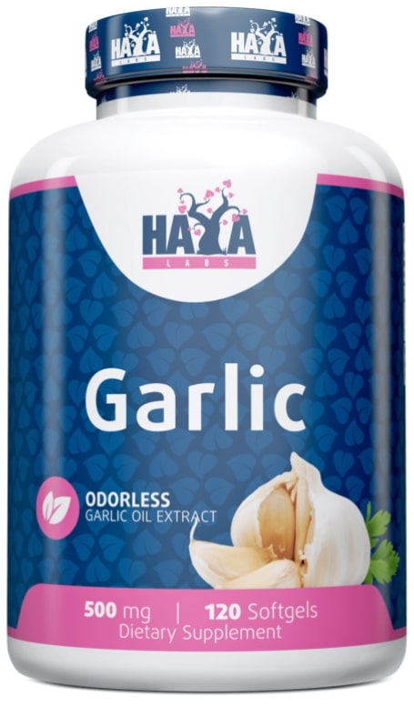 Garlic, 500 mg, 120 capsule, Haya Labs