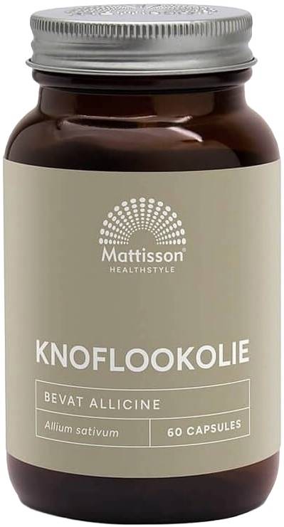 Mattisson Healthstyle Ulei de Usturoi, 1000 mg, 60 capsule