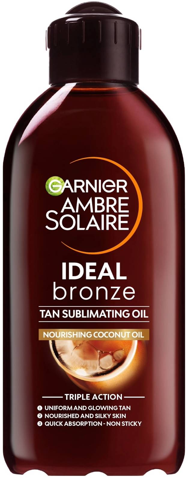 Garnier Ambre Soilare Ulei de bronzare Ideal Bronze, 200 ml