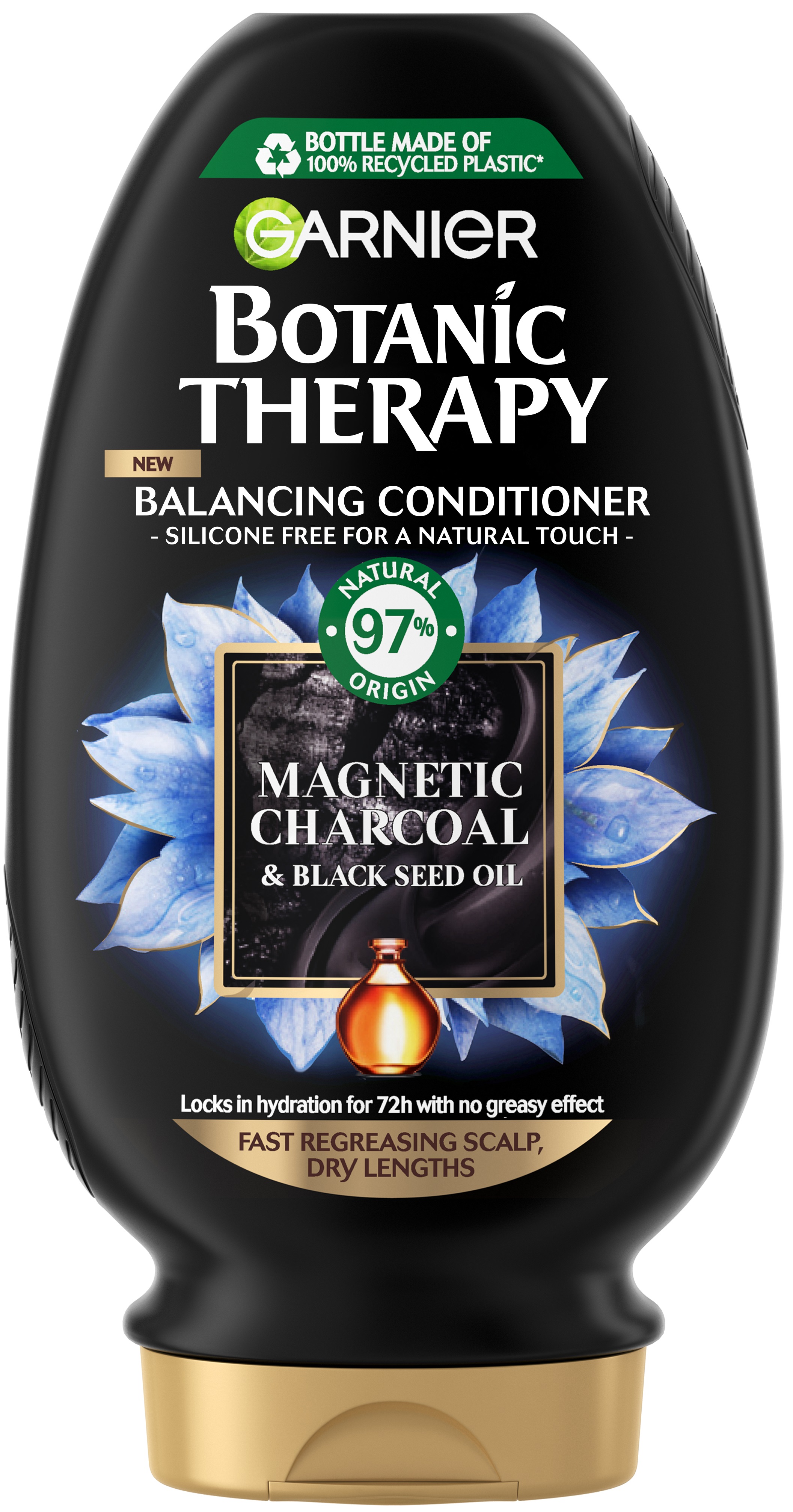 Balsam de Par Garnier Botanic Therapy, Carbune, 200 ml - imagine 2