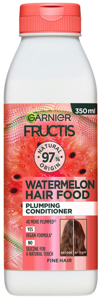 Garnier Fructis Hair Food Balsam de păr pepene verde, 350 ml
