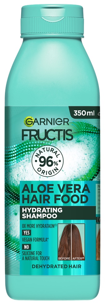 Sampon de Par Garnier Fructis Hair Food Aloe Vera, pentru Parul Deshidratat, 350 ml - imagine 2