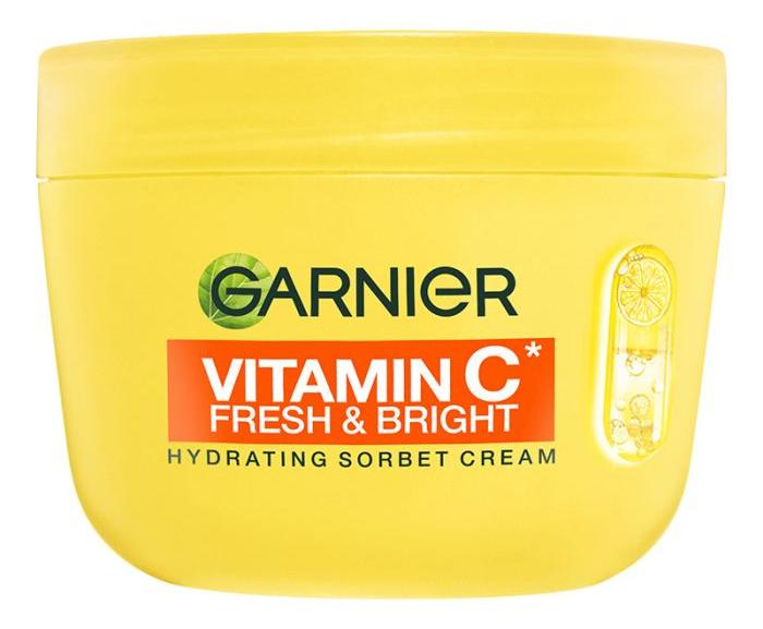 Garnier Cremă hidratantă pentru față Vitamin C Sorbet, 85 ml