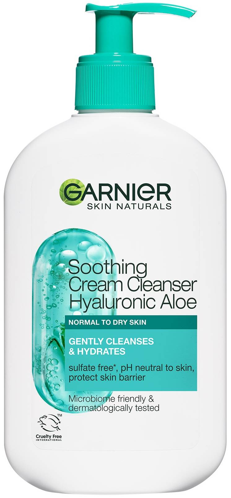 Garnier Skin Naturals Cremă de curățare a feței Hyaluronic Aloe, 250 ml