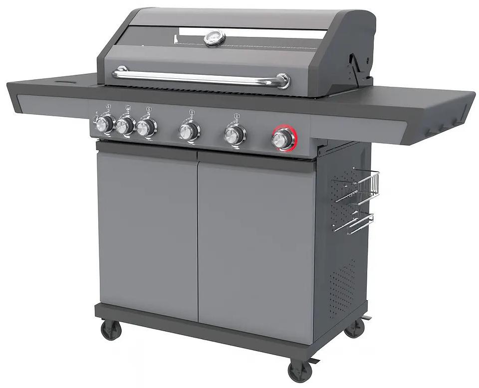 Grătar pe gaz Landmann - NEXO 5.1, 21.5kW, 4+1 arzătoare