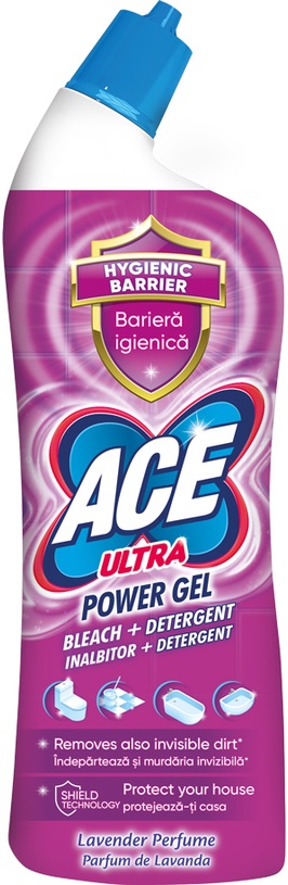 Gel de albire cu degresant ACE - Ultra Fresh, 750 ml