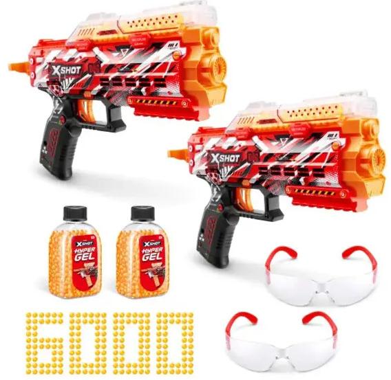 Gel blaster Zuru X-Shot Hyper Gel - Stinger, set de 2 bucăți, cu 6000…