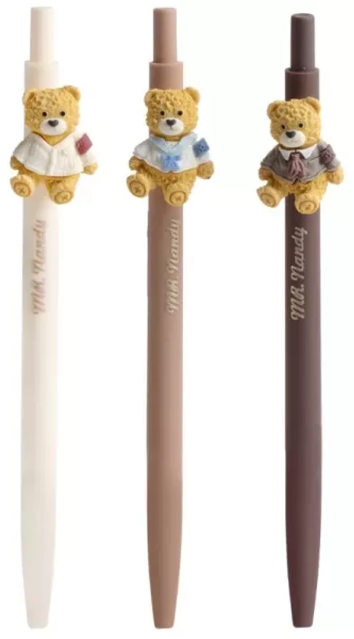 Pix gel B-Max Nandy Bear - 0.7 mm, asortiment