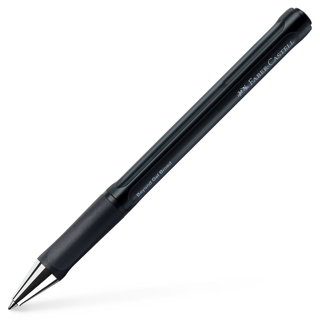 Pix cu gel Faber-Castell Beyond - 1.0 mm, negru