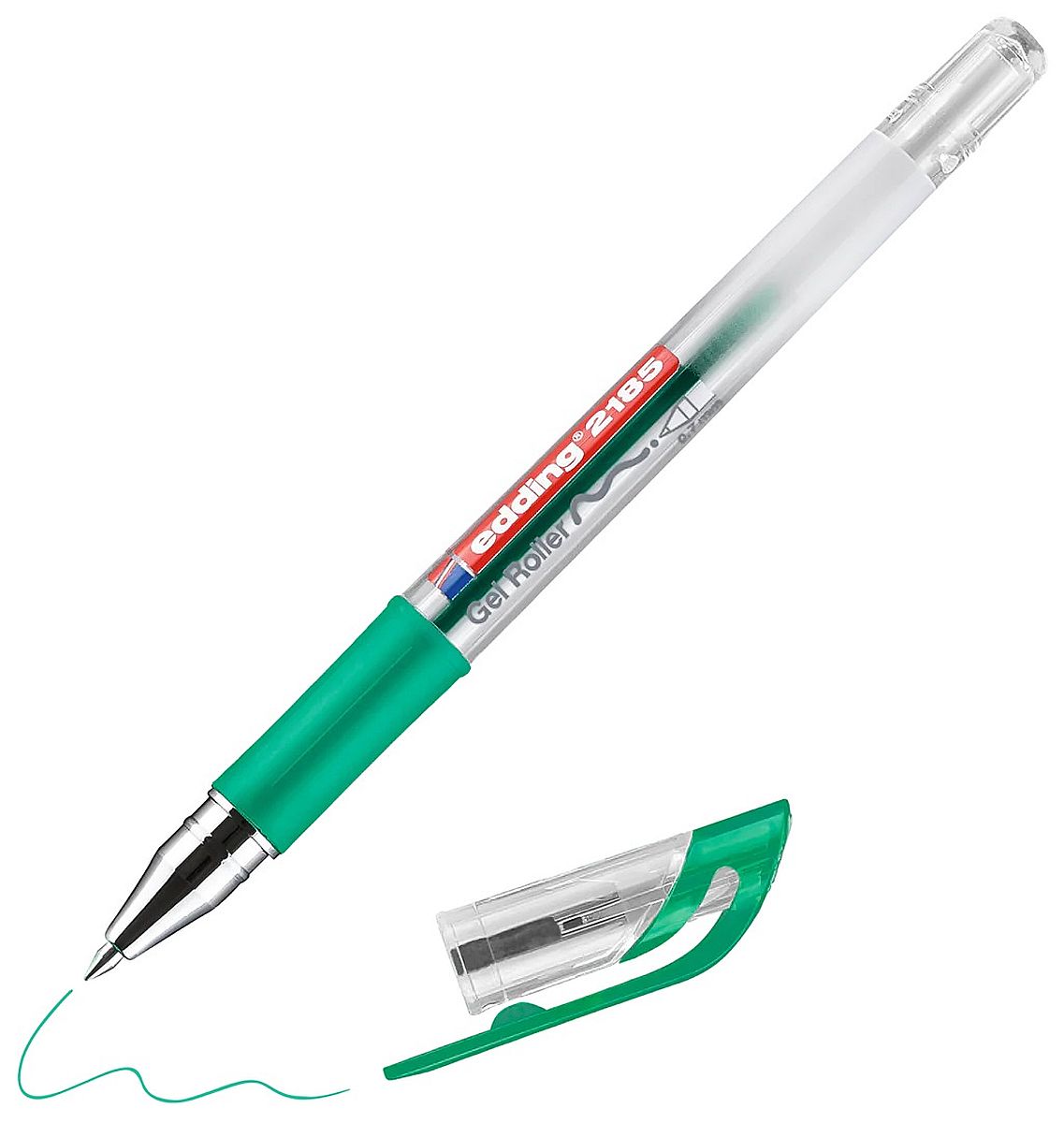Stilou rola cu gel Edding 2185 - verde