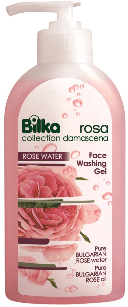 Bilka Rosa Damascena Gel de spălare a feței, 200 ml