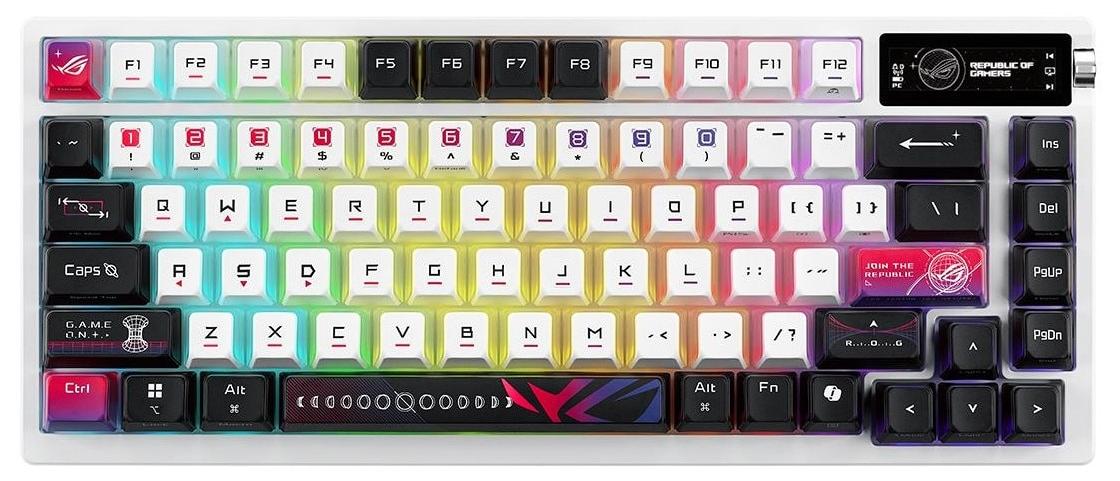 Tastatură mecanică pentru jocuri ASUS - ROG Azoth X, fără fir, ROG NX…