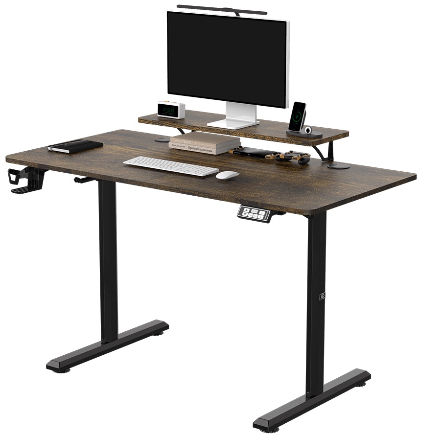 Birou gaming Ultradesk - Highlander, maro